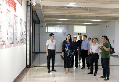 厦门市委统战部副部长陈宏一行调研南洋新阶人士实践创新基地